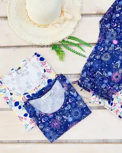 ست بلوزشلوار کهکشان