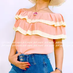 شومیز یقه قایقی