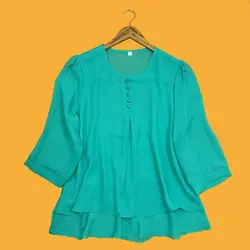 شومیز حریر پنج دکمه