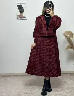 کت و دامن مینا