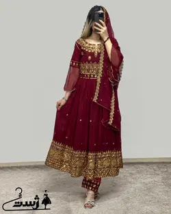 پیراهن حریرملکه