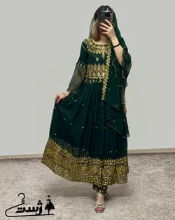 پیراهن حریرملکه