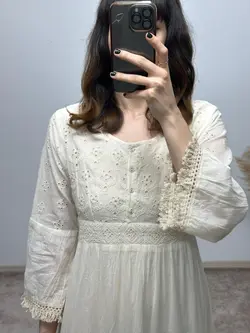 پیراهن خامه دوزی پونه