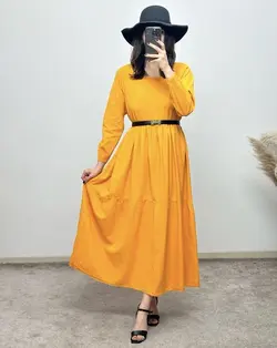 پیراهن مانتویی الیاف ۸