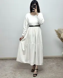 پیراهن مانتویی الیاف ۸