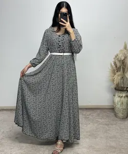 پیراهن کرپ نخ دنیا