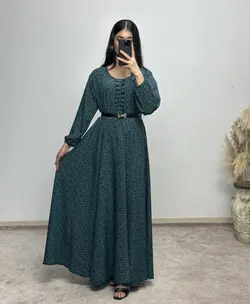 پیراهن کرپ نخ دنیا