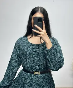 پیراهن کرپ نخ دنیا