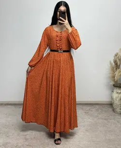 پیراهن کرپ نخ دنیا