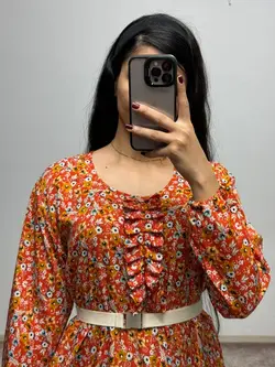 پیراهن کرپ الیزه مها