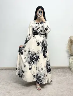 پیراهن نیم کلوش عروس