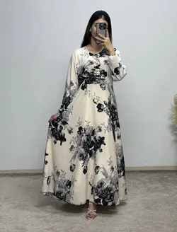 پیراهن نیم کلوش عروس