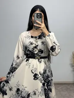 پیراهن نیم کلوش عروس