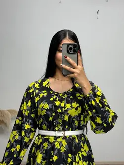 پیراهن تمام کلوش پامچال