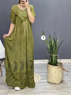پیراهن کریشه نخ نیلدا