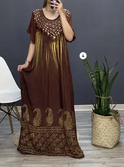 پیراهن کریشه نخ نیلدا
