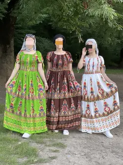 پیراهن قواره دار ماهگون