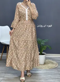پیراهن عروسکی گلریزان