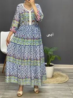 پیراهن عروسکی گلریزان