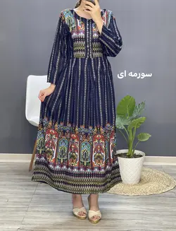 پیراهن نخی سنتی
