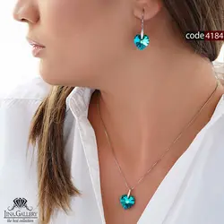 نیم ست زنانه با کریستال سواروسکی(4184)