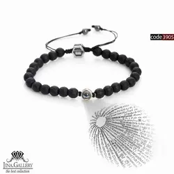 دستبند سنگ مردانه دوستت دارم(3905)