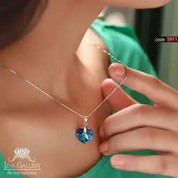 گردنبند زنانه کریستال سواروسکی(5911)