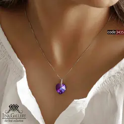گردنبند زنانه با کریستال سواروسکی(3435)