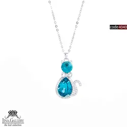 گردنبند زنانه با کریستال سواروسکی(4040)