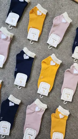 جوراب بچگونه کنگره قلب