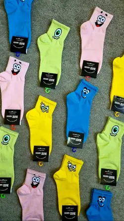 جوراب نیم ساق میکس هیولا