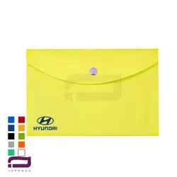 پوشه طلقی دکمه دار M650