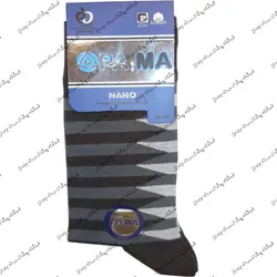 جوراب مردانه طرح دار پاما Pama