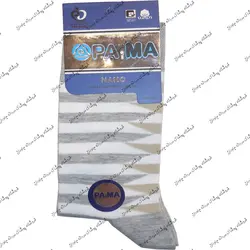جوراب مردانه طرح دار پاما Pama