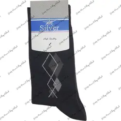 جوراب مردانه سیلور Silver طرح دار