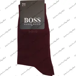 جوراب مردانه دوکفه ساده Boss