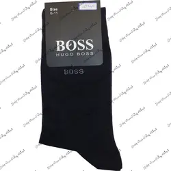 جوراب مردانه دوکفه ساده Boss