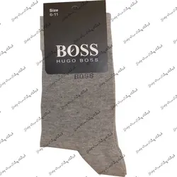 جوراب مردانه دوکفه ساده Boss