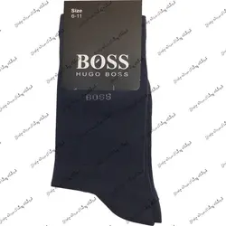 جوراب مردانه دوکفه ساده Boss