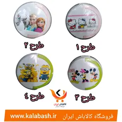 ظرف غذای دایره ای کودک 2 قفل