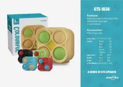 اسپیکر بلوتوثی قابل حمل مدل GTS-1836