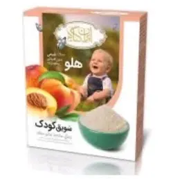 سویق کودک با طعم هلو