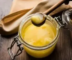 روغن حیوانی +A زرد گاوی (خامه ای)