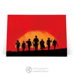 تابلو شاسی RED DEAD REDEMPTION