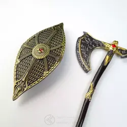 ست ماکت تبر و سپر God of War Ragnarok