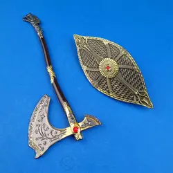 ست ماکت تبر و سپر God of War Ragnarok
