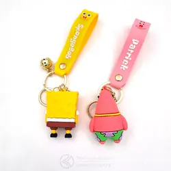 جاکلیدی سیلیکونی Sponge Bob & Patrick