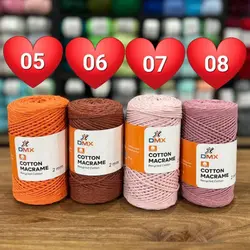 مکرومه کتان 2 سوزنه ترک برند DMX اکسفورد