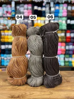 مکرومه کتان 2 سوزنه موم زده ترک