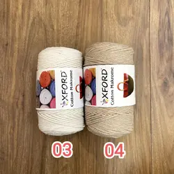 مکرومه کتان 3 سوزنه آکسفورد